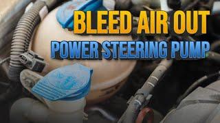 Power Steering Won't Bleed Out Air: Reasons + How to Get Rid Of Air