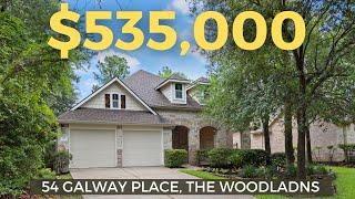 One-Story Home in The Woodlands TX | Sterling Ridge Home for sale in The Woodlands Texas