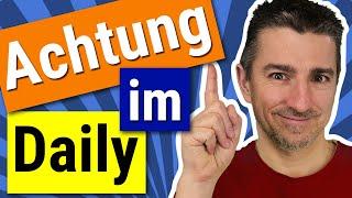 Daily Scrum - Dieser Fehler wird immer wieder gemacht!