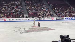 Skate America 2021 Evgenia Tarasova and Vladimir Morozov