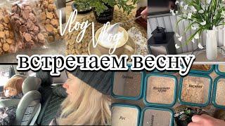 VLOG: ВЕСНА в доме/Масленичные ГУЛЯНИЯ/Меняю ДЕКОР/Много ПОКУПОК