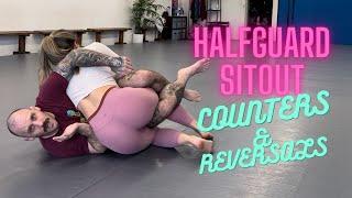 COUNTER THE HALF GUARD SIT OUT & KIMURA ATTACK!