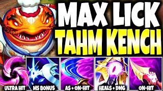 My Tahm Kench Top Build will Lick them faster than they can handle ~ Instant Passive Stacks + Heals