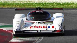 Peugeot 905 Evo 1 Bis Gr. C Pure V10 Sound racing at Mugello: Accelerations, Downshifts & Fly-Bys!