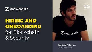 Hiring and Onboarding for Blockchain & Security