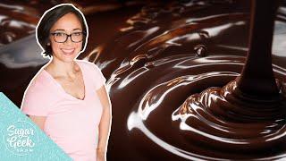 How to make shiny chocolate ganache and fix ganache problems