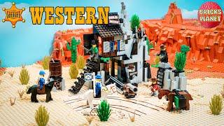 LEGO Western 6761 Bandit's Secret Hide-Out | Stop Motion Review