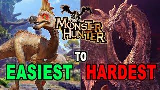 All Monsters Ranked From EASIEST To HARDEST - Monster Hunter World Tier List