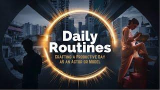 Daily Routines: Learn How to Craft a Productive day as an Actor/Models