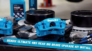 Bendix Ultimate 4WD Rear Big Brake Upgrade Kit Install