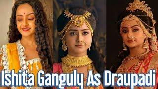 Top 12 Looks of Beautiful & Cute Ishita Ganguly as Draupadi || Radhakrishn