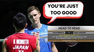 Why Prime Kento Momota Always Wins Against Viktor Axelsen