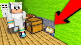 CHOWAŁEM SIE PRZED TRITSUSEM W JEGO DOMU XD | Minecraft Ferajna