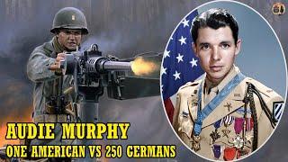 The Real-Life and Tragic Ending of Audie Murphy: One American vs 250 Germans