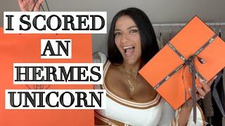 I Scored an Hermes Unicorn! Mini Lindy Bag Unboxing | Ericas Girly World