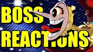 Boss Reactions | Cuphead | THREATENIN ZEPPELIN