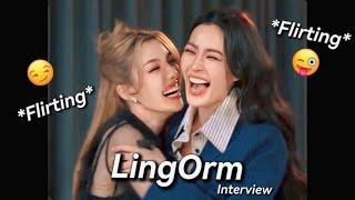 Ling & Orm flirting naturally in Interviews| Part 2