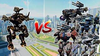 WR Ultimate Minos VS All Titans Comparison |WAR ROBOTS|