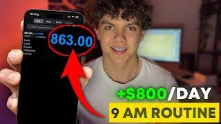 How I made $800 in 10 minutes Day Trading (copy me)