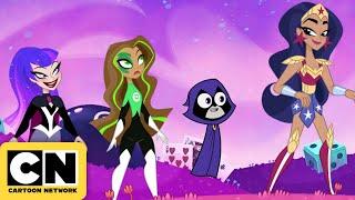 Teen Titans GO! and DC Super Hero Girls Crossover Trailer | Cartoon Network