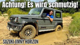 Suzuki Jimny Horizon: Ich verabschiede mich mit einer Gelände - Tour! Test | Allrad | Preis | 2024