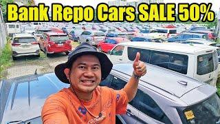 Bank Repossessed Car Sale 50% off Sedan Pick-up Van Suv PS Bank & Security Bank 100 + cars Sale Ph