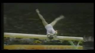 Shushunova 'sudden death' vault in Seoul '88 Olympic All-Around competition