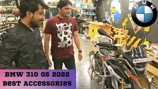 BMW 310 GS BS6 2022 Best Quality Accessories With Price I Just About Us I Vlog #59