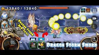 Finally Win Boss Chapter 9 With Dragon Storm Sword - New Skill | Kingdom Wars