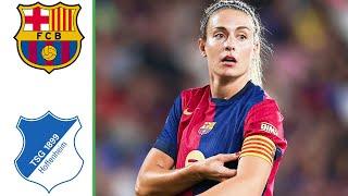 Barcelona vs Hoffenheim | Highlights | Women's Friendly 2024