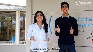 IAE Aix-Marseille - Welcome international - Yashma & Usama