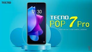 Tecno POP 7 Pro Price, Official Look, Design, Specifications, 6GB RAM, Camera, Features