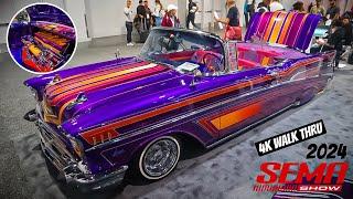 SEMA 2024 4K Walk Thru PART 3 - Insane and Wild Builds 