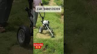 Honda Trolley Brush Cutter | Wheel Grass Cutter Honda | #honda #hondagrasscutter #agriculture #grass