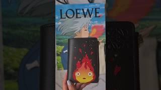 Loewe x Howl's Moving Castle - Calcifer Wallet Unboxing 