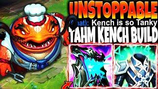 From 1-3 vs Vladimir Early to 1v5 with the Most UNSTOPPABLE TAHM KENCH Build for Top Lane