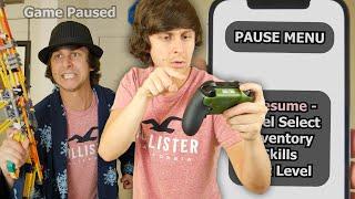 What happens when you pause a game
