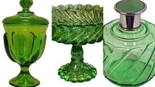 Emerald Isle | Explore Vintage & Antique Glassware on Ruby Lane