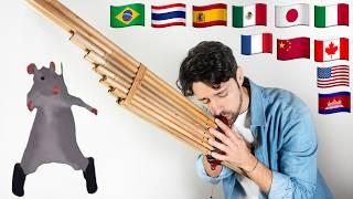 Viral Rat dance meme on cool instruments from around the world!