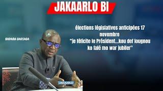 Badara GADIAGA : législatives "je félicite le Président...kou def lougnou ko falé mo war jubiler"