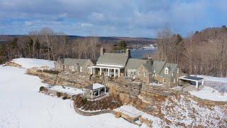 Inside a Luxury Hillside Estate in Lyme CT