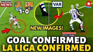 OFFICIAL GOAL CONFIRMED! LA LIGA HAS CONFIRMED NOW! SEE THE NEW IMAGES! BARCELONA NEWS TODAY!