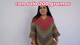  ¡Increíble 1 Capa 2 poncho 3 ensamble a crochet para principiantes