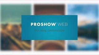 What's New in ProShow Web