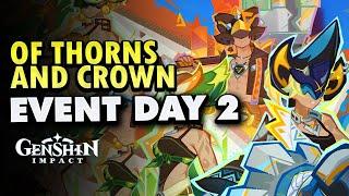 Of Thorns and Crown Day 2 Event Guide | Genshin Impact 5.0