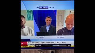 Danny Mills caught live on sky sports news saying Manchester United are ……