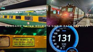 My First Journey in Patna Kolkata Garib Rath Express after Lockdown| Onboard Midnight ICF Aggression