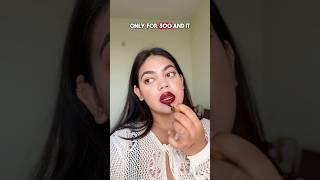 My Current fav *Bold* lip color under ₹300 | Aarti Sengar