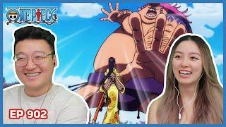 URASHIMA IS THE KIND OF MAN TO HIT A WOMAN! | One Piece Episode 902 Couples Reaction & Discussion