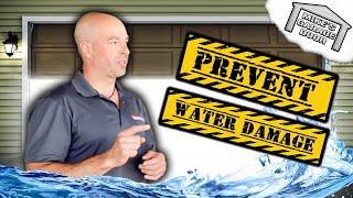 How To Prevent Water From Getting In Your Garage Door! "Mike's Garage Door"